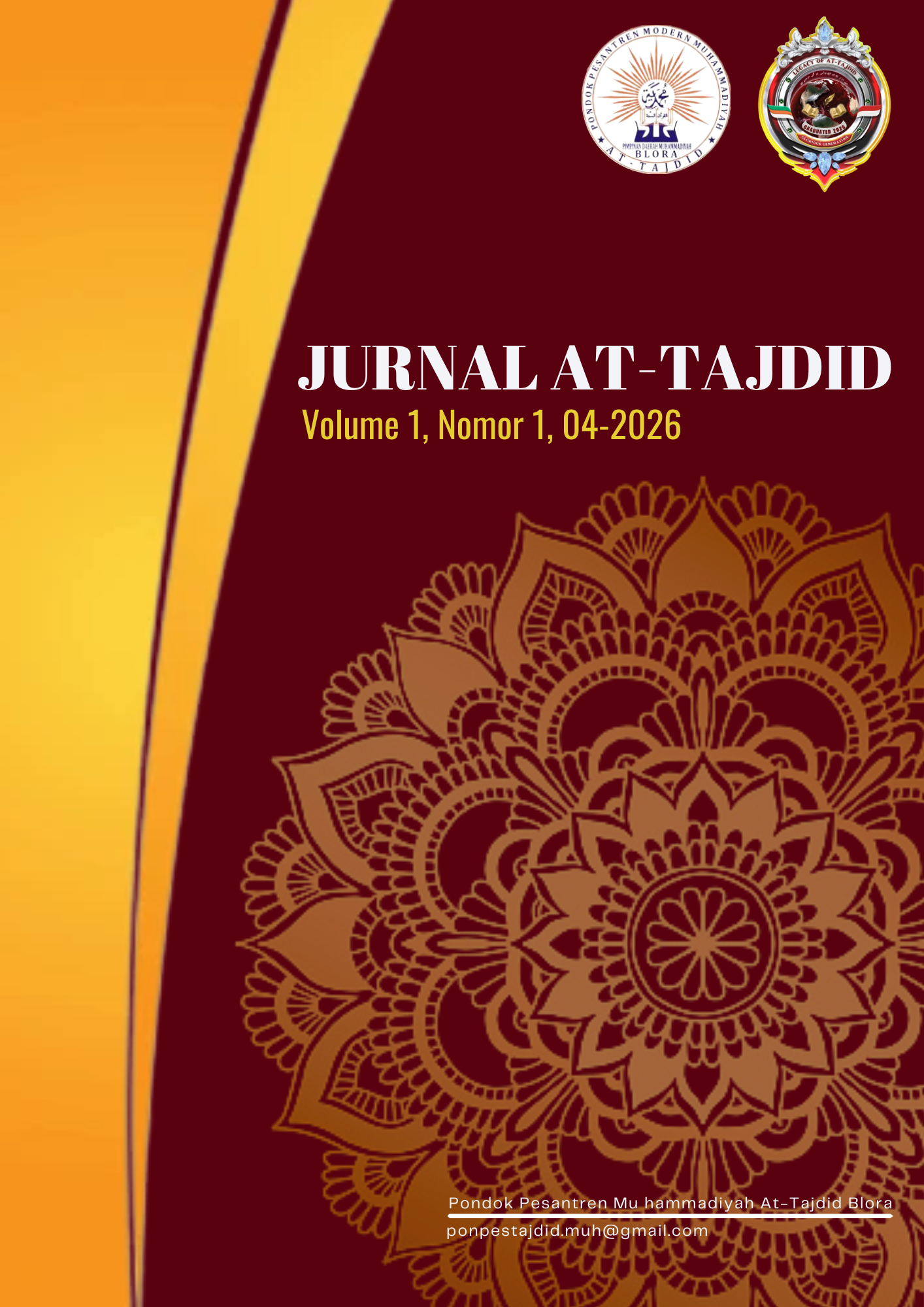 **PRAKATA**  Puji syukur penulis panjatkan ke hadirat Tuhan Yang Maha Esa, karena atas rahmat dan karunia-Nya jurnal ini dapat diselesaikan dengan baik. Jurnal ini disusun sebagai salah satu upaya untuk memperluas wawasan serta memberikan kontribusi dalam pengembangan ilmu pengetahuan, khususnya pada bidang yang dibahas di dalamnya.  Penulis menyadari bahwa dalam penyusunan jurnal ini masih terdapat berbagai kekurangan, baik dari segi isi maupun penyajiannya. Oleh karena itu, penulis sangat mengharapkan kritik dan saran yang membangun dari para pembaca demi perbaikan di masa yang akan datang.  Tidak lupa penulis mengucapkan terima kasih kepada semua pihak yang telah memberikan dukungan, bimbingan, dan bantuan, sehingga jurnal ini dapat terselesaikan dengan baik.  Akhir kata, penulis berharap semoga jurnal ini dapat memberikan manfaat dan menambah pengetahuan bagi para pembaca.